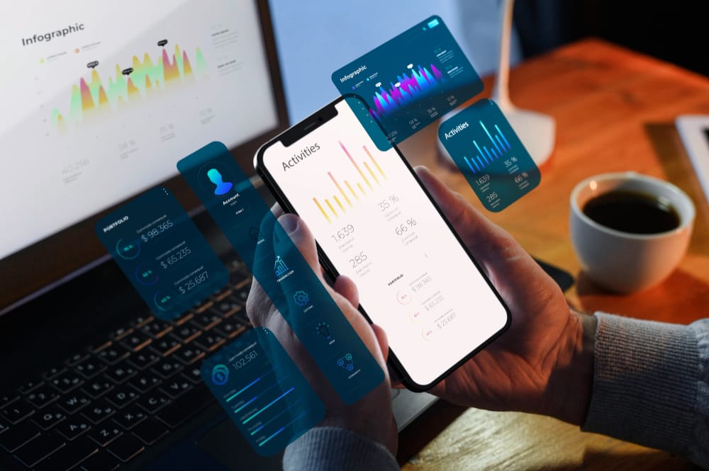 Mobile app interface design